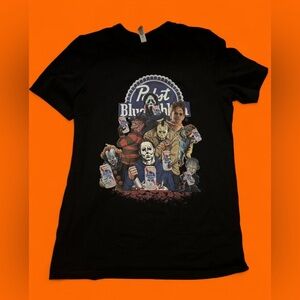Horror / Pabst graphic tee women’s medium